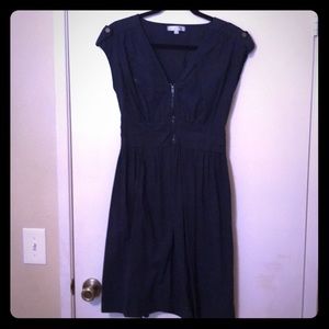 Navy Blue cotton dress